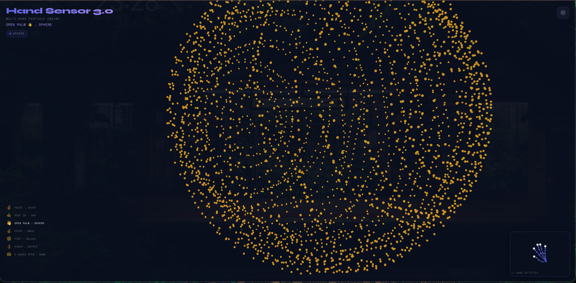 NovaHand 3D: Gestural Fluid Dynamics (dist))